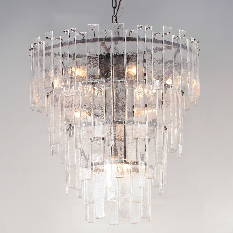 Warren 12 Light Pendant Dark Bronze