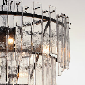 Warren 12 Light Pendant Dark Bronze