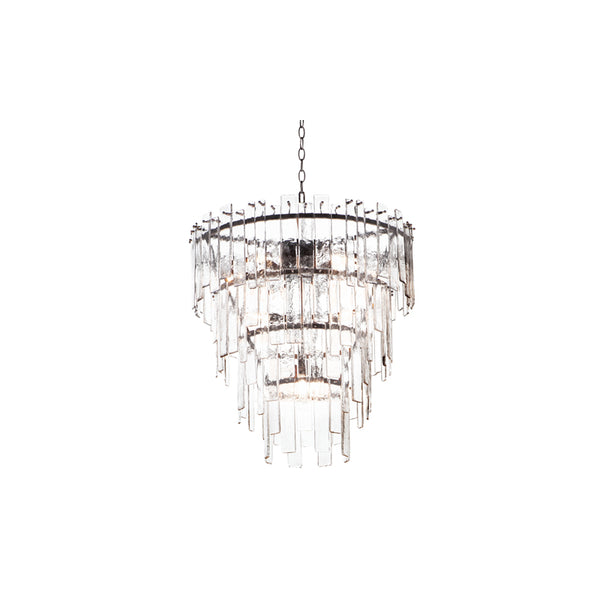 Warren 12 Light Pendant Dark Bronze