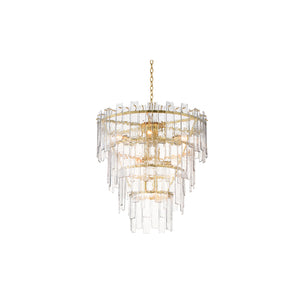 Warren 12 Light Pendant Gold