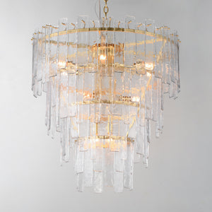 Warren 12 Light Pendant Gold