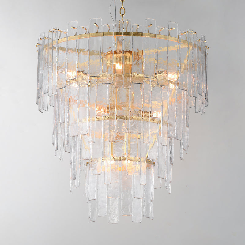 Warren 12 Light Pendant Gold