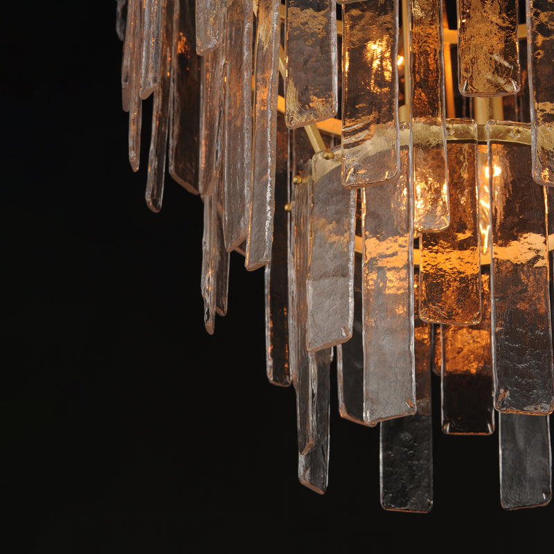 Warren 12 Light Pendant Gold