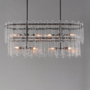 Warren 8 Light Pendant Bronze