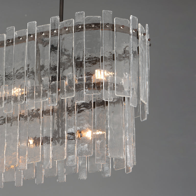 Warren 8 Light Pendant Bronze