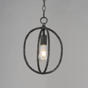 Martel 1 Light Mini Pendant Black