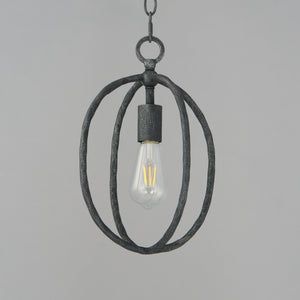 Martel 1 Light Mini Pendant Black