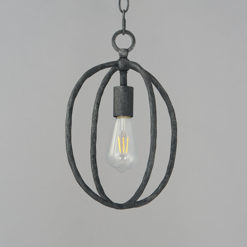 Martel 1 Light Mini Pendant Black