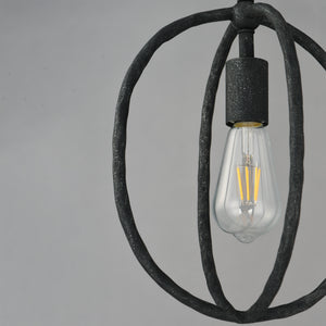 Martel 1 Light Mini Pendant Black