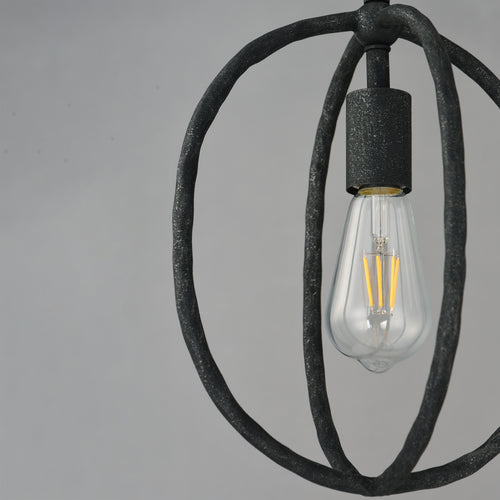 Martel 1 Light Mini Pendant Black