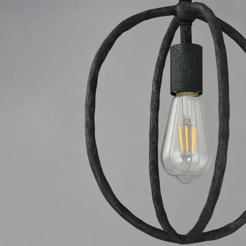 Martel 1 Light Mini Pendant Black
