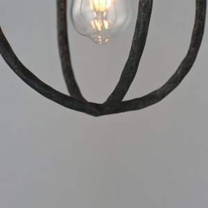 Martel 1 Light Mini Pendant Black