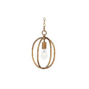 Martel 1 Light Mini Pendant Gold