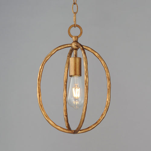 Martel 1 Light Mini Pendant Gold