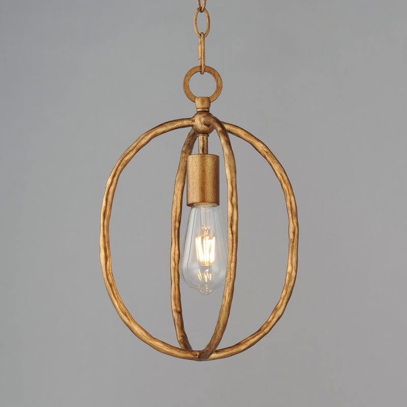 Martel 1 Light Mini Pendant Gold