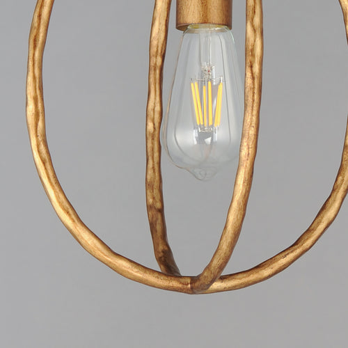 Martel 1 Light Mini Pendant Gold