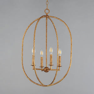 Martel 4 Light Pendant Gold