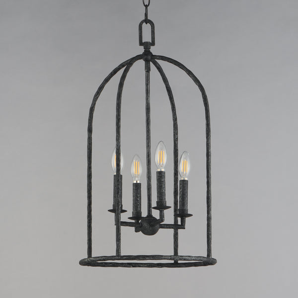 Martel II 4 Light Pendant Black