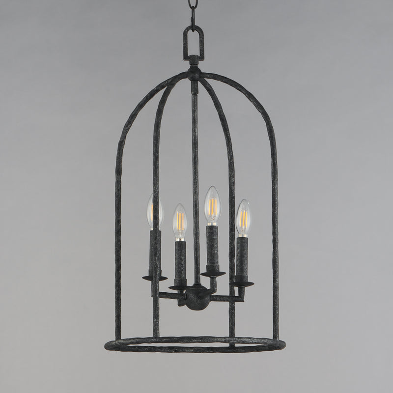 Martel II 4 Light Pendant Black
