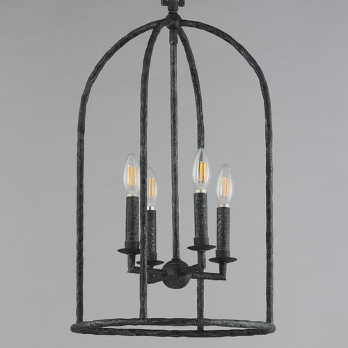 Martel II 4 Light Pendant Black