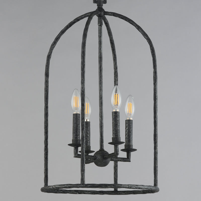 Martel II 4 Light Pendant Black