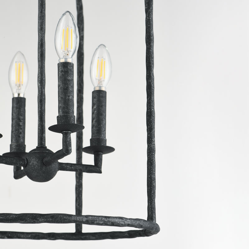 Martel II 4 Light Pendant Black