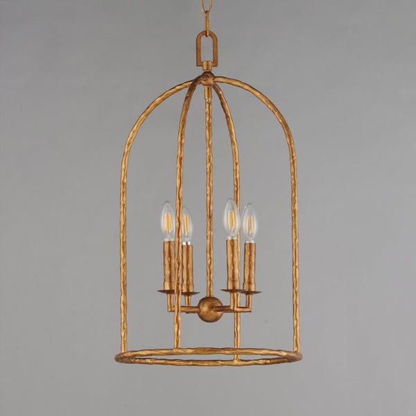 Martel II 4 Light Pendant Gold