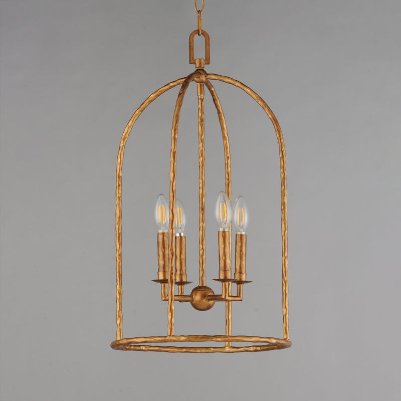 Martel II 4 Light Pendant Gold