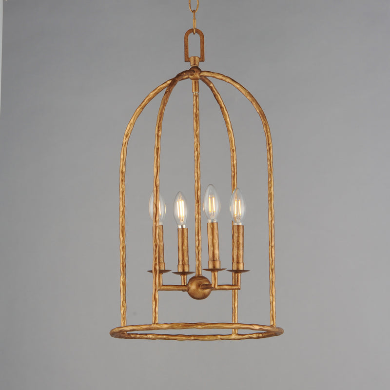 Martel II 4 Light Pendant Gold