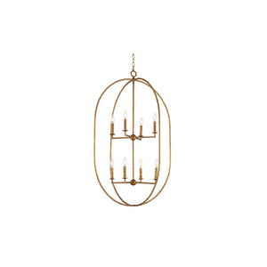 Martel 8 Light Pendant Gold