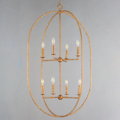 Martel 8 Light Pendant Gold