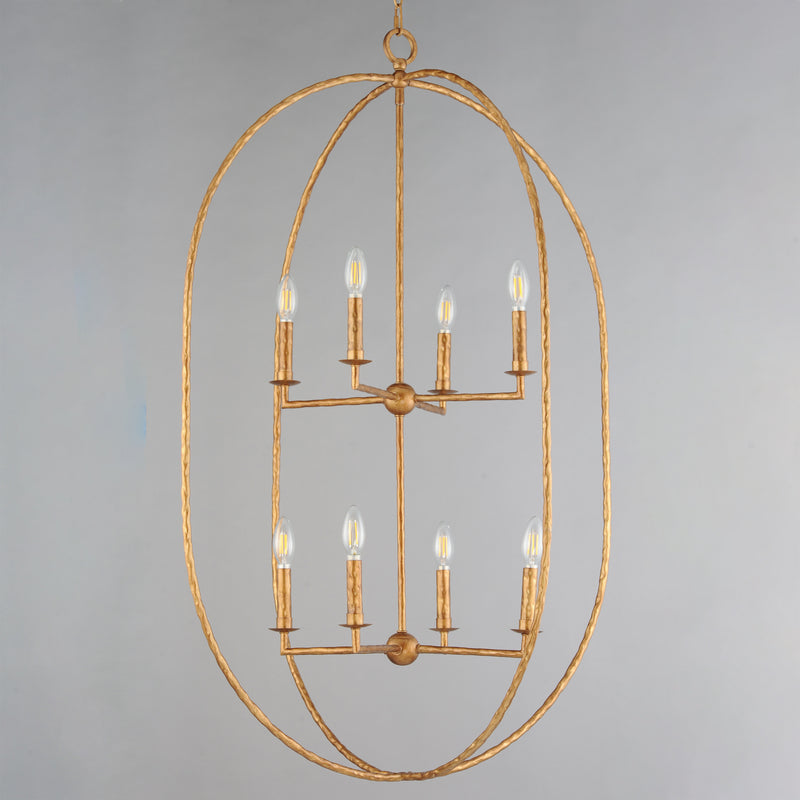 Martel 8 Light Pendant Gold
