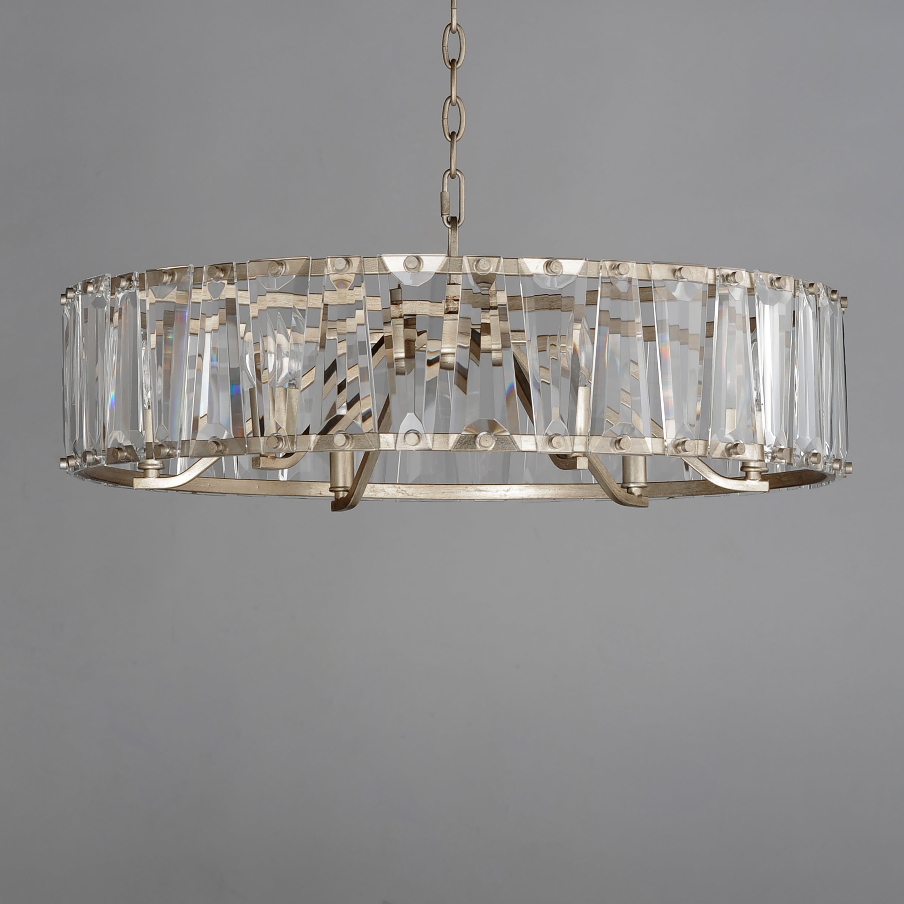 Odeon 6 Light Chandelier Gold