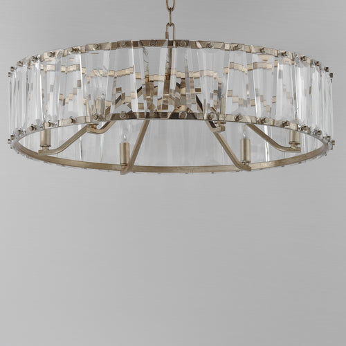 Odeon 6 Light Chandelier Gold
