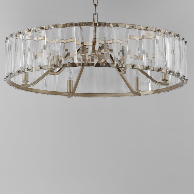 Odeon 6 Light Chandelier Gold