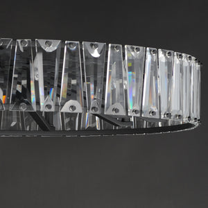 Odeon 10 Light Chandelier Black