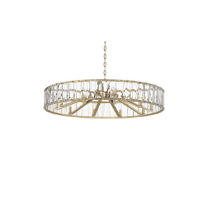 Odeon 10 Light Chandelier Gold