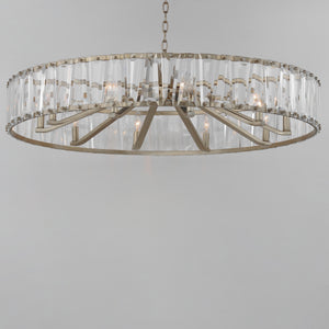 Odeon 10 Light Chandelier Gold