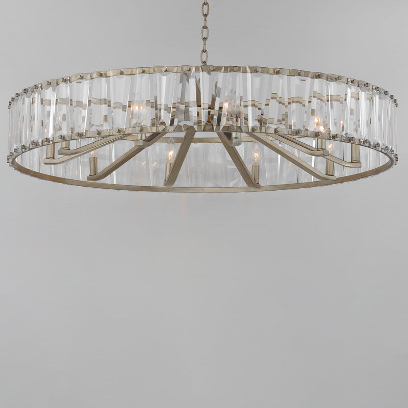 Odeon 10 Light Chandelier Gold