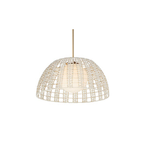 Macrame 1 Light Pendant