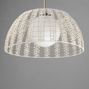 Macrame 1 Light Pendant