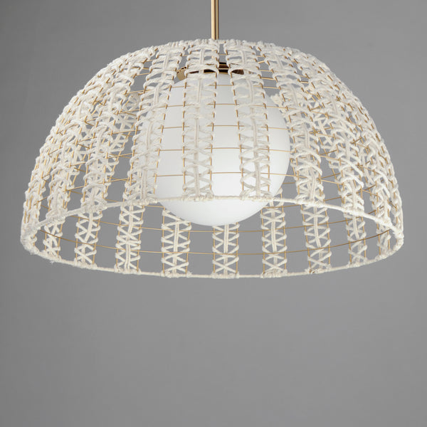 Macrame 1 Light Pendant