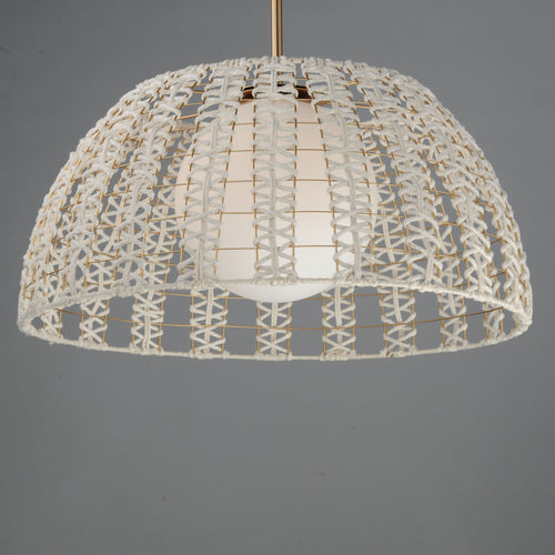 Macrame 1 Light Pendant