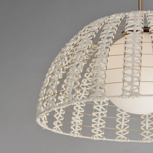 Macrame 1 Light Pendant