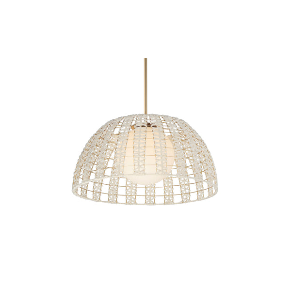 Macrame 1 Light Pendant