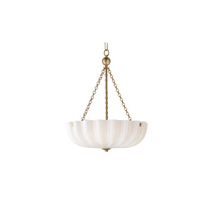 Bundt Small Pendant/Semi-Flush Brass