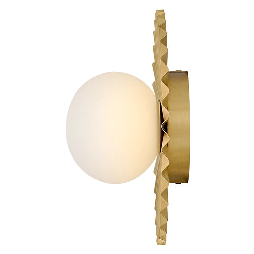 Stevie Small Flush Mount - Sconce Brass