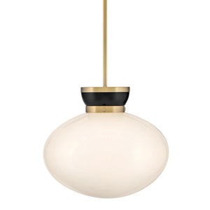 Lucy Large Pendant Black