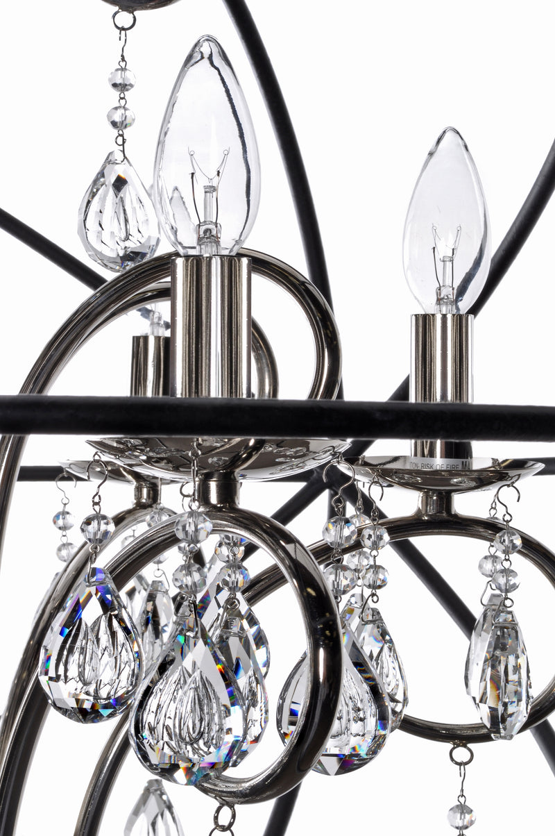 Orbit 3 Light Pendant Nickel