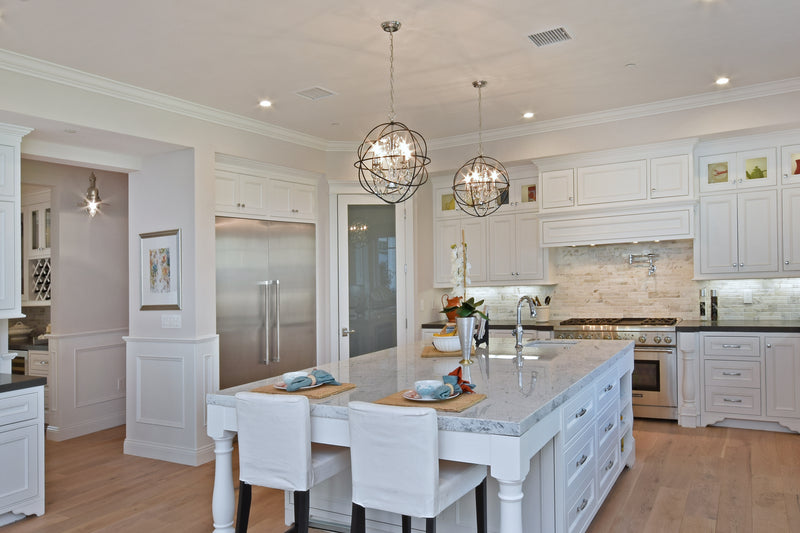 Orbit 3 Light Pendant Nickel